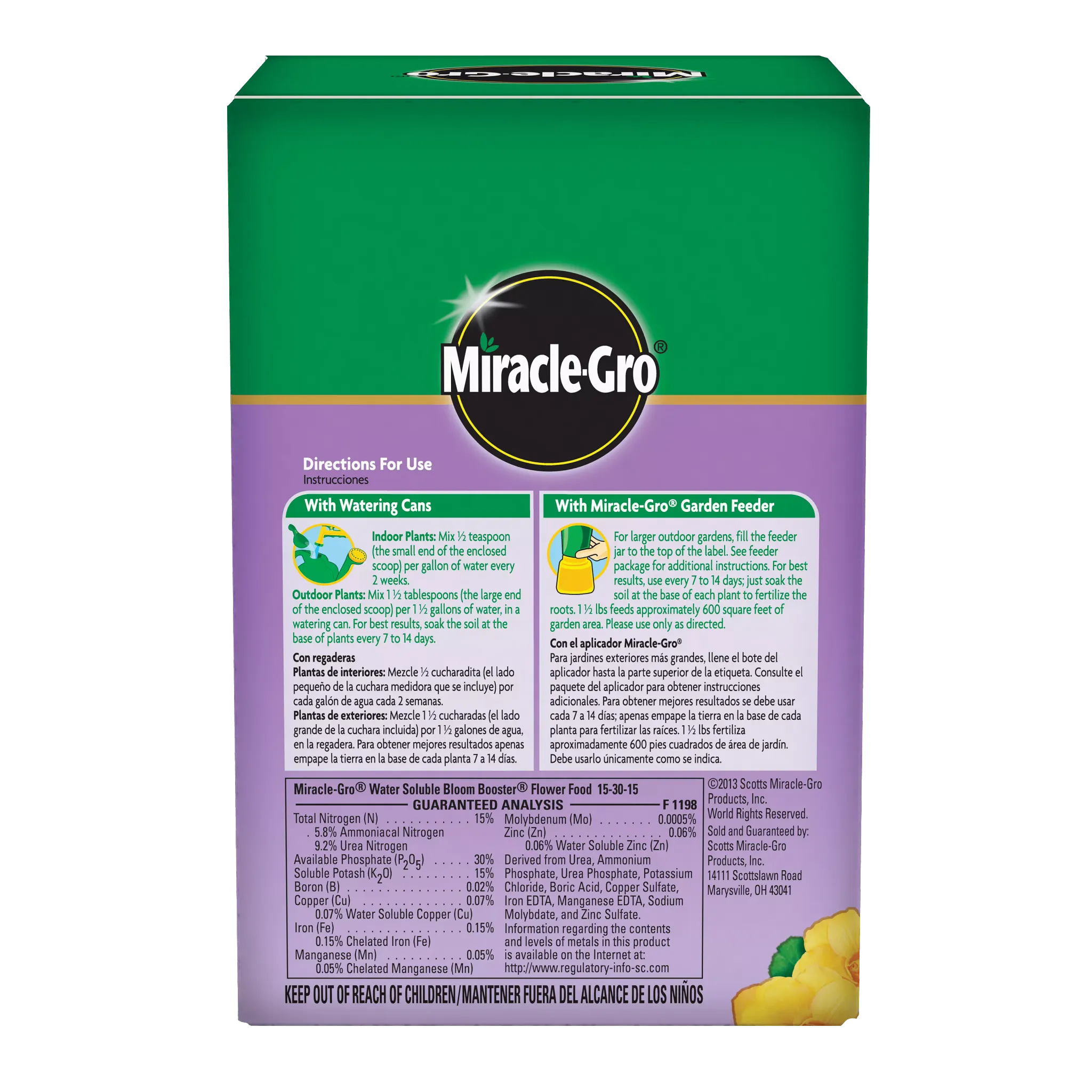 Miracle-Gro Bloom Booster Plant Food - Thumbnail 4