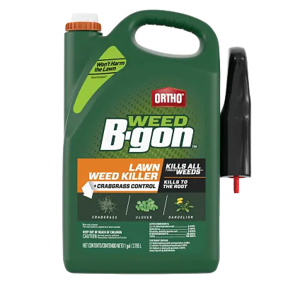 Ortho&reg; Weed B-Gon&trade; Lawn Weed Killer Ready-To-Use + Crabgrass Control with Trigger Sprayer