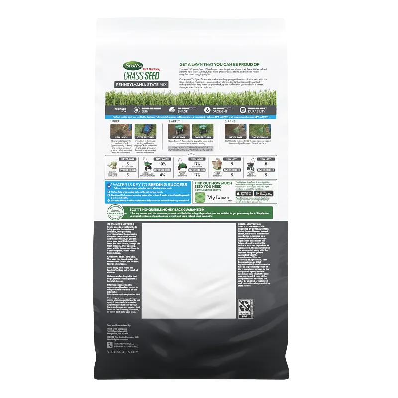 Scotts&reg; Turf Builder&reg; Grass Seed Pennsylvania State Mix image number 2.0