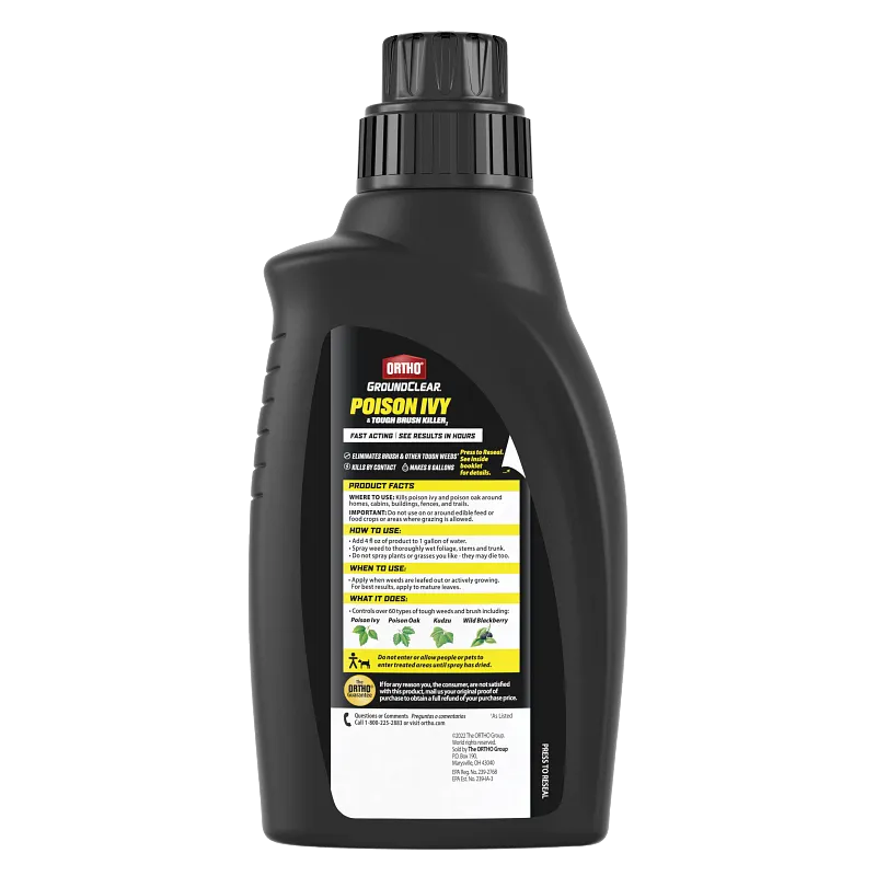 Ortho GroundClear Poison Ivy and Tough Brush Killer₂ Concentrate image number 11.0