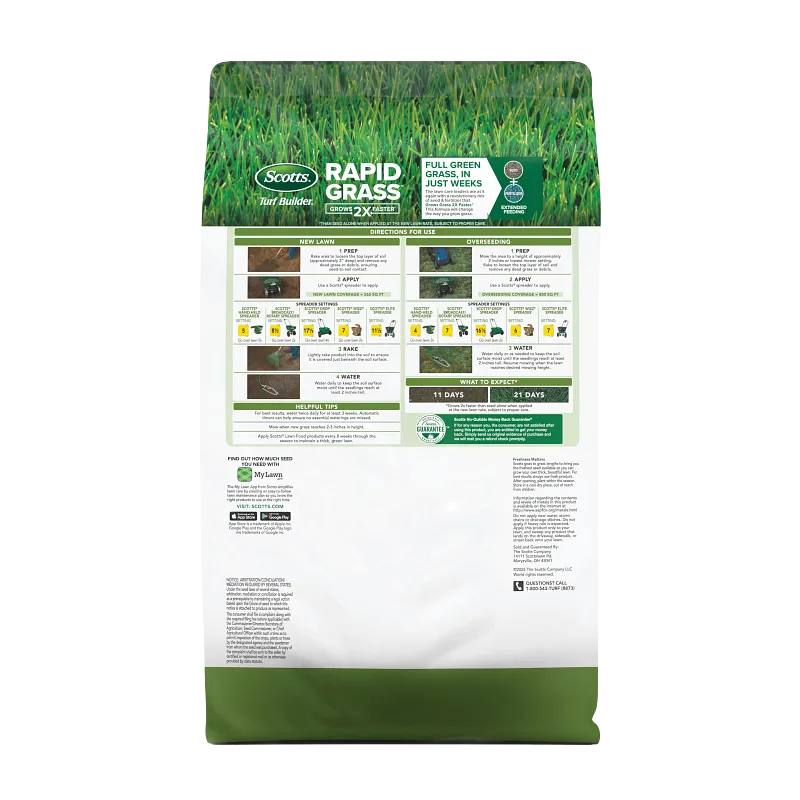 Scotts Turf Builder Rapid Grass Tall Fescue 2.4 lbs. Image 9