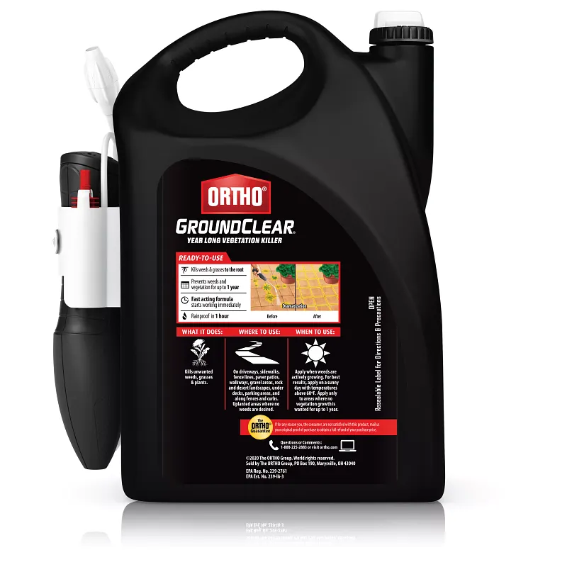 Ortho GroundClear Year Long Vegetation Killer, 1.33 gal. image number 7.0