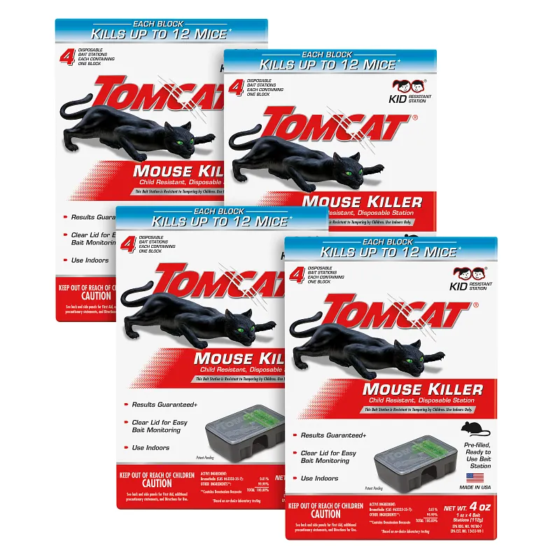 Tomcat&reg; Mouse Killer Child Resistant, Disposable Station image number 1