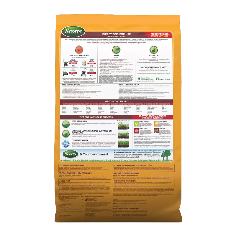 Scotts&reg; Turf Builder&reg; WinterGuard&reg; Fall Weed & Feed₅ image number 10.0