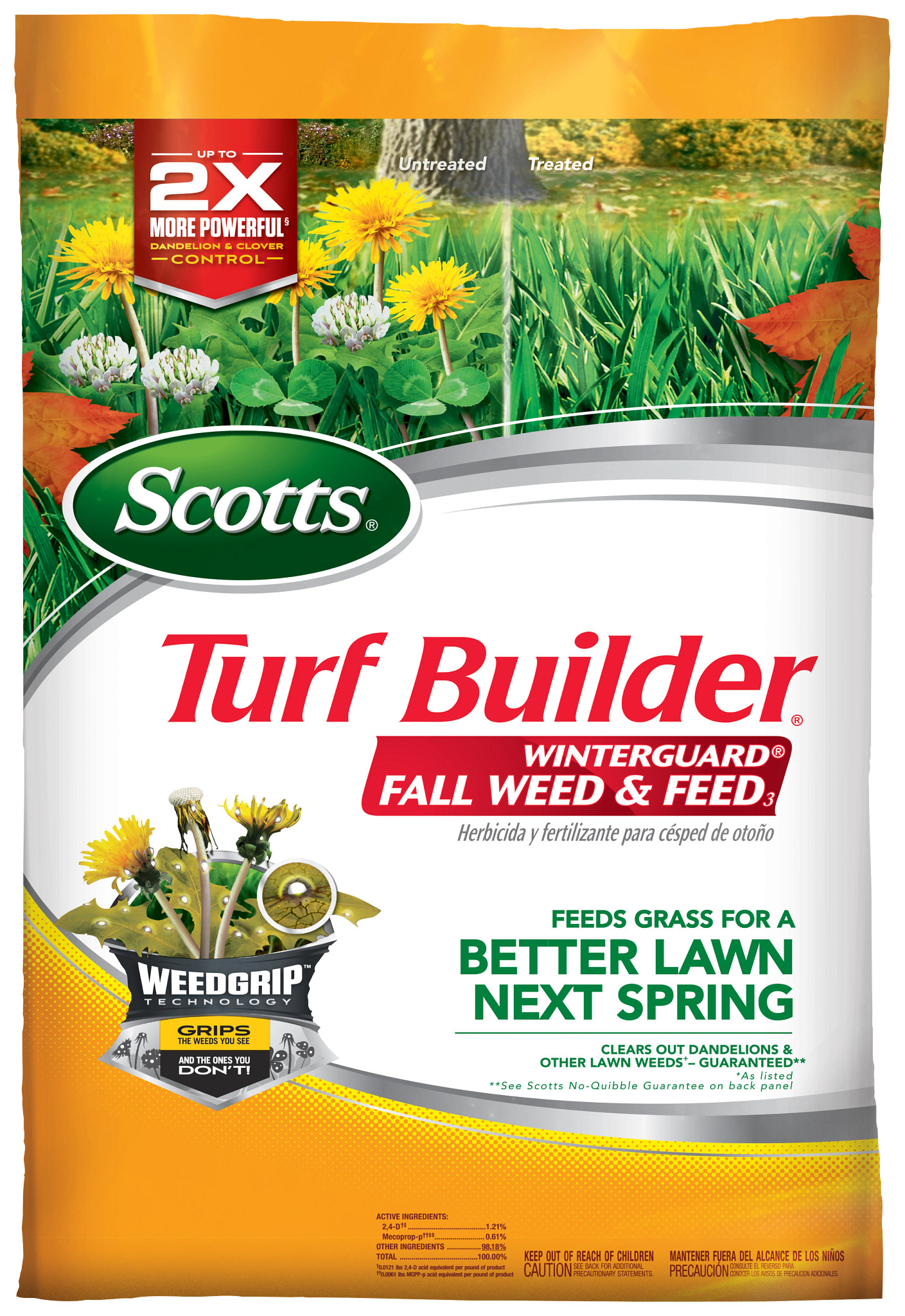 Scotts Turf Builder WinterGuard Weed & Feed