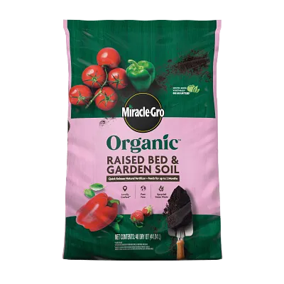 Miracle-Gro Organic&trade; Raised Bed & Garden Soil