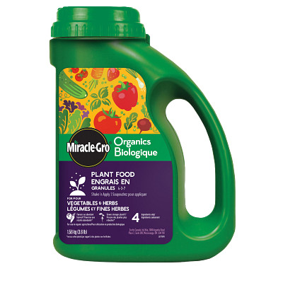 Organics Plant Food Granules for Vegetables & Herbs