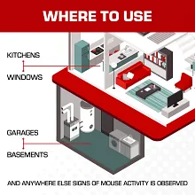 Tomcat Glue Traps Mouse Size with Eugenol for Enhanced Stickiness, 6 Traps image number null