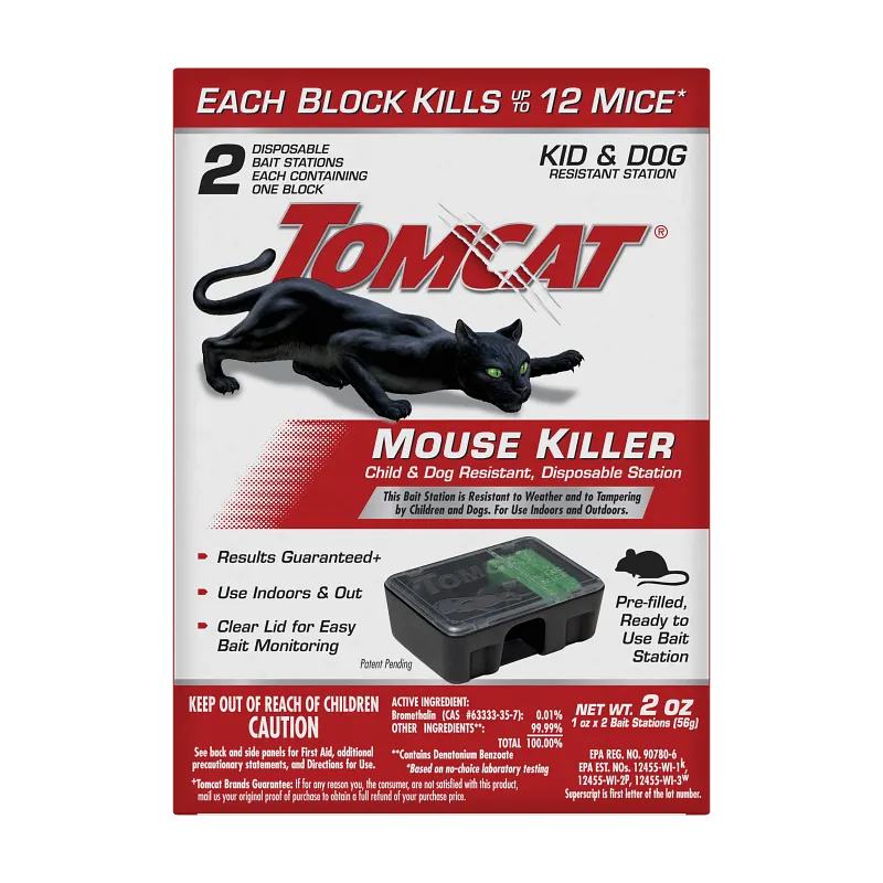 Tomcat&reg; Mouse Killer Child & Dog Resistant, Disposable Station image number 1.0