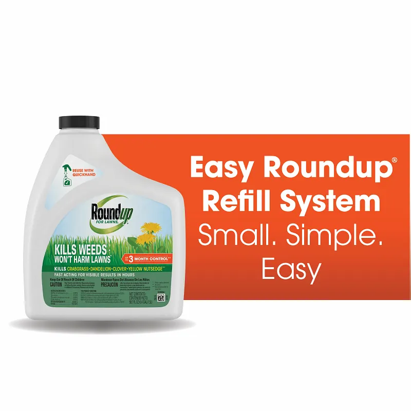 Roundup&reg; For Lawns₁ Refill for QuickHand&trade; Sprayer image number 1.0