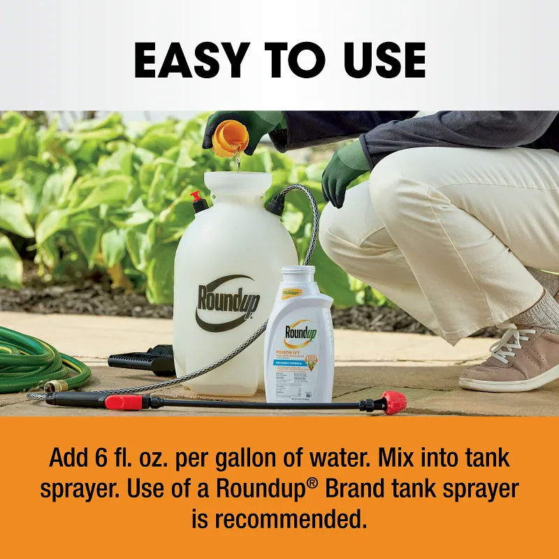 Roundup&reg; Poison Ivy Plus Tough Brush Killer₂ Concentrate image number 8.0