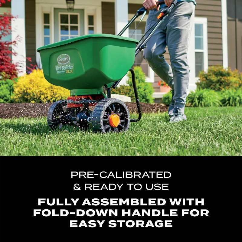 Scotts&reg; Turf Builder&reg; EdgeGuard&reg; DLX Broadcast Spreader image number 7.0
