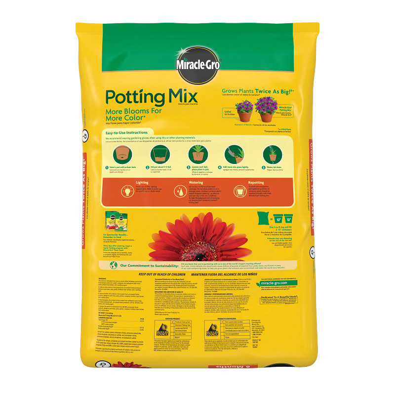 Miracle-Gro&reg; Potting Mix Image 2