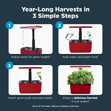 AeroGarden Harvest Lite, Cherry Red image number null