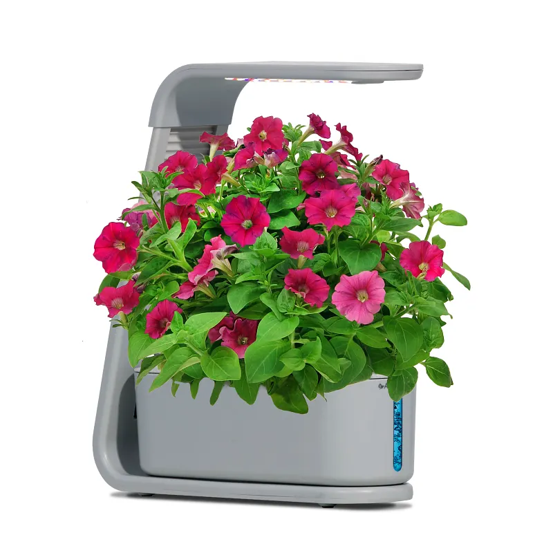 AeroGarden Sprout with Gourmet Herb Seed Pod Kit, Cool Gray image number 5.0