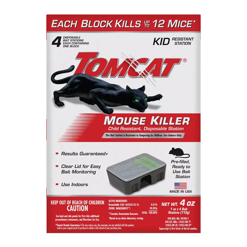 Tomcat&reg; Mouse Killer Child Resistant, Disposable Station image number 1.0