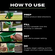 Scotts&reg; Whirl&trade; Hand-Powered Spreader image number null