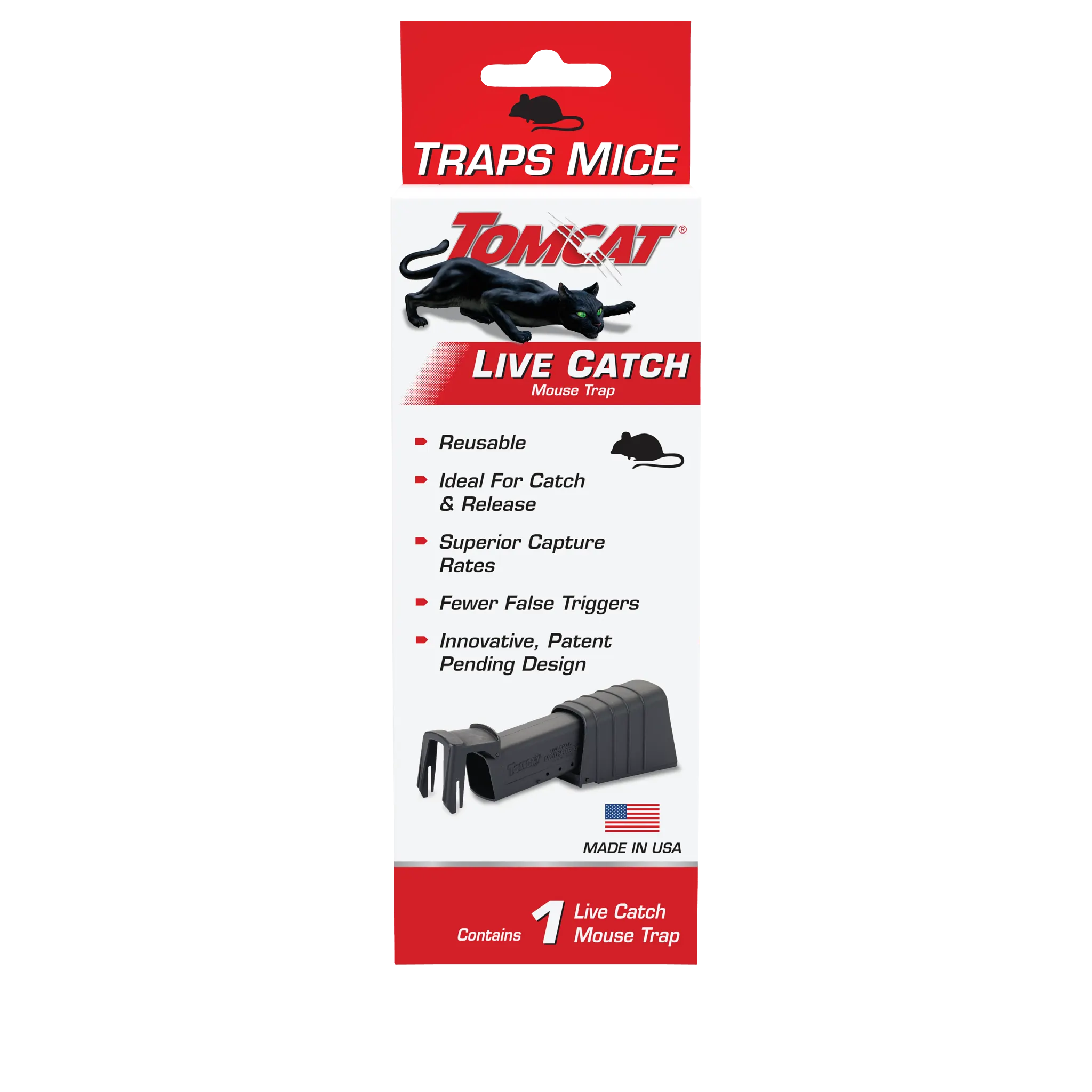 TomCat Live Catch Mouse Trap - Thumbnail 5