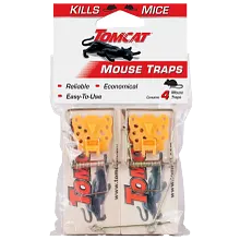 Tomcat Mouse Traps (Wooden), 4 Count image number null