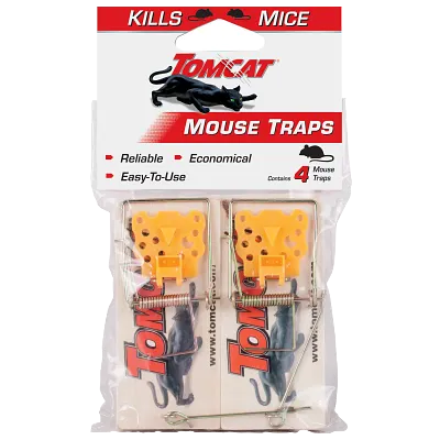 Tomcat Mouse Traps (Wooden)