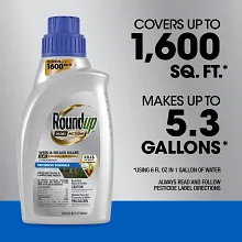 Roundup&reg; Dual Action Weed & Grass Killer Plus 4 Month Preventer Concentrate image number null