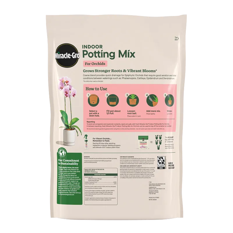 Miracle-Gro Indoor Potting Mix for Orchids image number 11.0