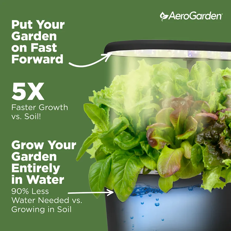 AeroGarden Bounty, Black image number 5.0