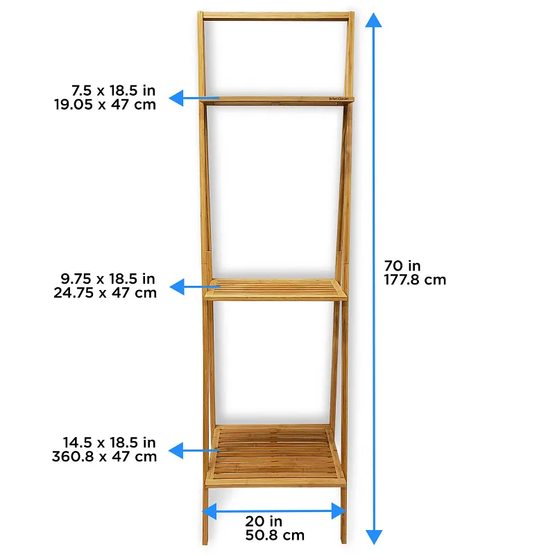 Bamboo Garden Wall Shelf image number 2.0