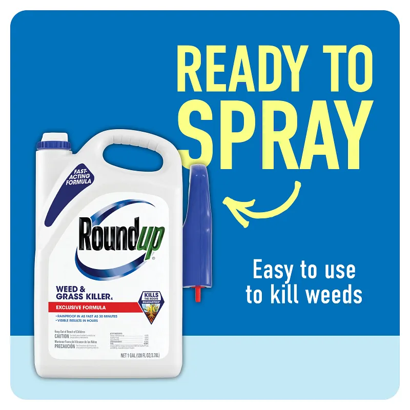 Roundup&reg; Weed & Grass Killer₄ with Trigger Sprayer image number 5.0