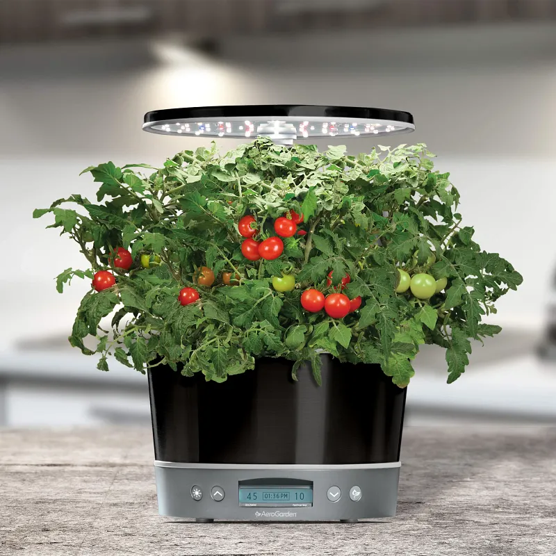 AeroGarden Harvest Elite 360, Platinum Stainless image number 4.0