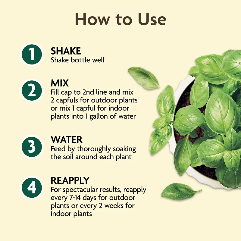 Miracle-Gro Organic Liquid Plant Food image number 5.0