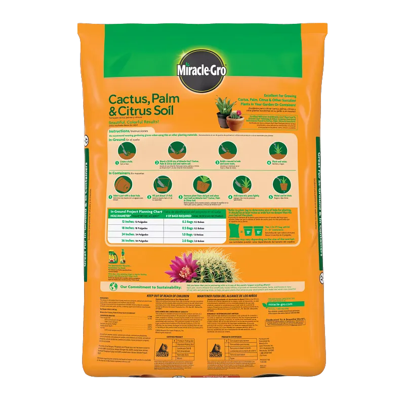 Miracle-Gro&reg; Cactus, Palm & Citrus Soil image number 2.0