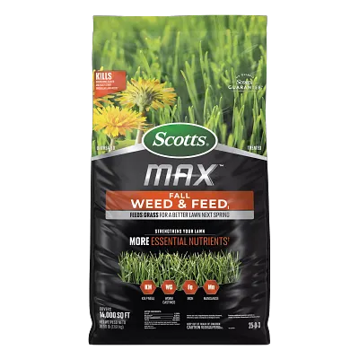 Scotts&reg; MAX&trade; Fall Weed & FeedI