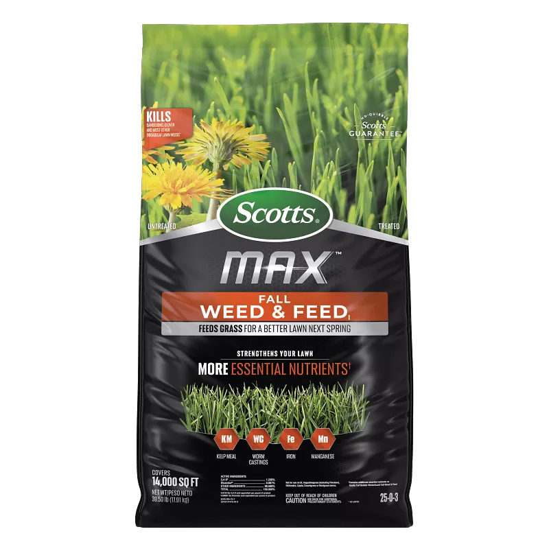 Scotts&reg; MAX&trade; Fall Weed & FeedI image number 1.0