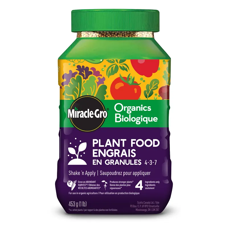 Organics Plant Food Granules for Vegetables & Herbs image number 1.0