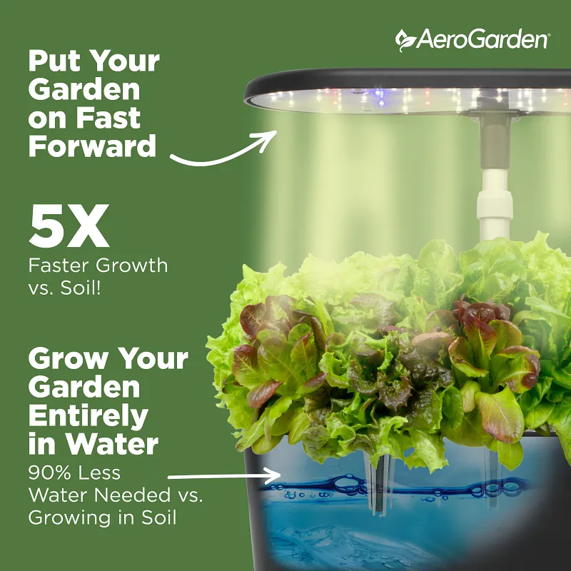 AeroGarden Bounty Basic with Gourmet Herb Seed Pod Kit image number 5.0