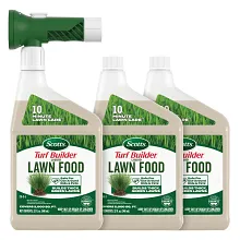 Scotts Turf Builder Liquid Lawn Food, 32 fl. oz., 3-Pack image number null