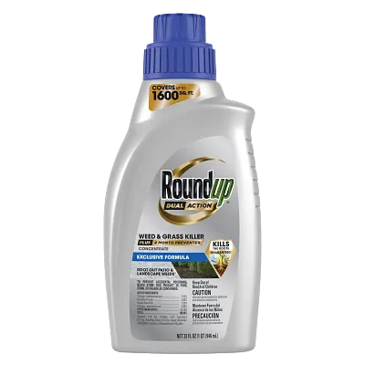 Roundup&reg; Dual Action Weed & Grass Killer Plus 4 Month Preventer Concentrate