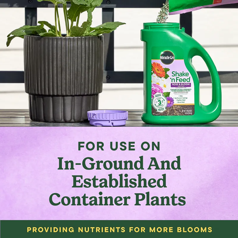 Miracle-Gro&reg; Shake 'N Feed Rose & Bloom Plant Food image number 7.0