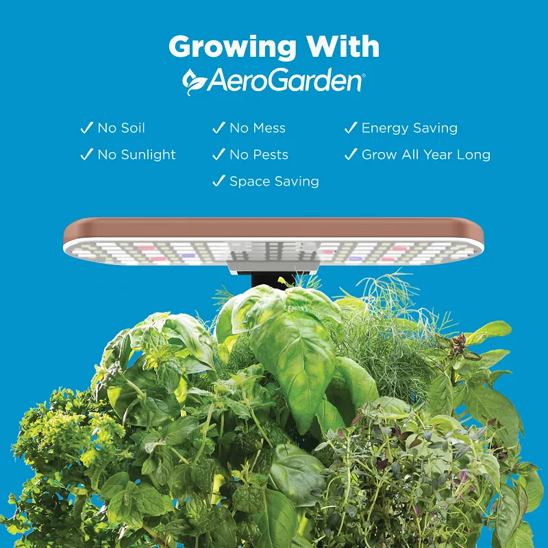 AeroGarden Harvest Lite, Mocha image number 4.0