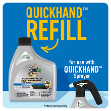 Roundup&reg; Dual Action Weed & Grass Killer Plus 4 Month Preventer with QuickHand&trade; Sprayer Refill image number null