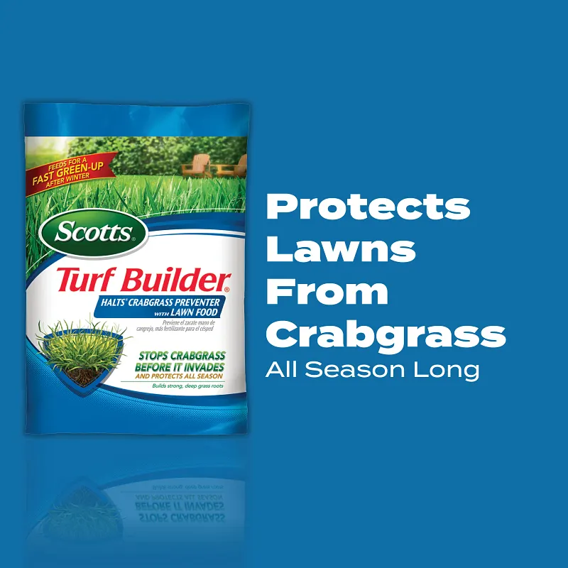 Scotts&reg; Turf Builder&reg; Halts&reg; Crabgrass Preventer with Lawn Food image number 2.0