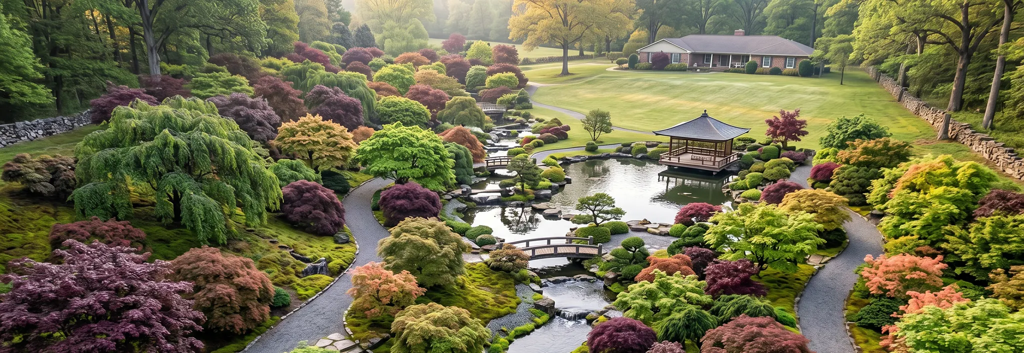 beautiful backyard