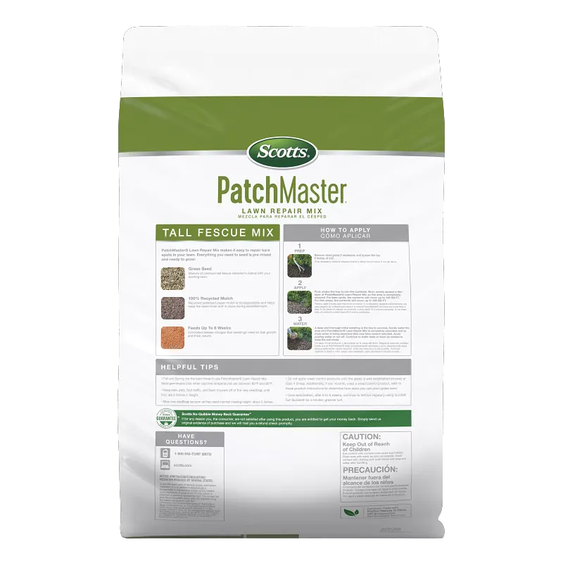 Scotts&reg; PatchMaster&reg; Lawn Repair Mix Tall Fescue Mix image number 2.0