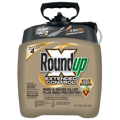 Roundup&reg; Ready-To-Use Extended Control Weed & Grass Killer Plus Weed Preventer II with Pump 'N Go&reg; 2