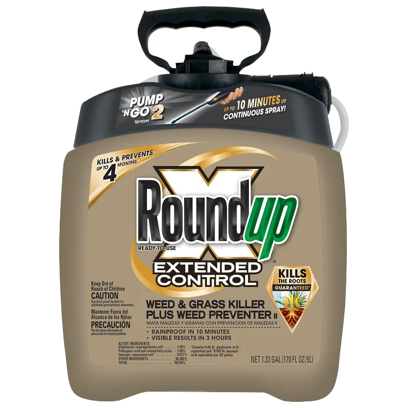 Roundup&reg; Ready-To-Use Extended Control Weed & Grass Killer Plus Weed Preventer II with Pump 'N Go&reg; 2 image number 1.0