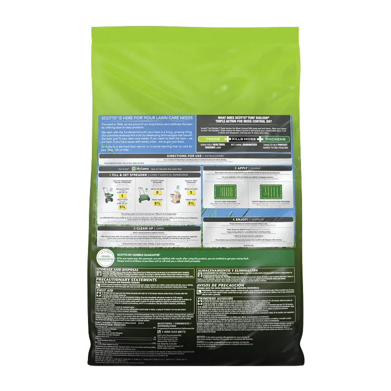 Scotts&reg; Turf Builder&reg; Triple Action for Moss Control image number 2.0