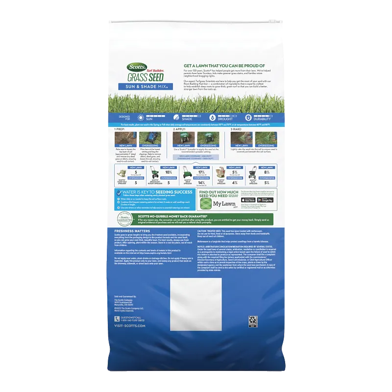 Scotts&reg; Turf Builder&reg; Grass Seed Sun & Shade Mix&reg; image number 3.0