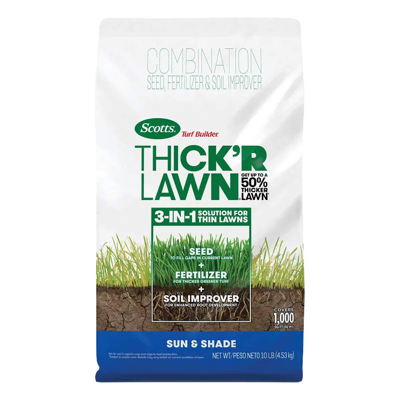 Scotts Turf Builder Thick'r Lawn Sun & Shade image number 1.0