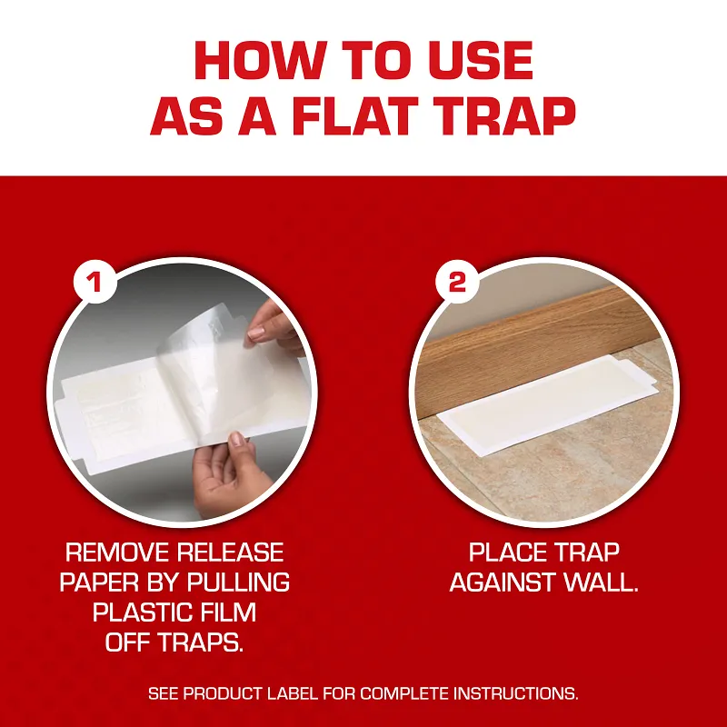 Tomcat&reg; Household Pest Glue Trap 4-Pack Image 6